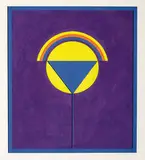 Marion Sampler, Untitled (3), 1963, Acrylic on cardboard relief