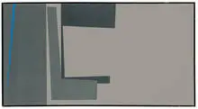 Untitled by June Harwood, 1964, Acrylic on canvas, sold Oct 2016