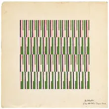 John McLaughlin, Untitled, c. 1950, Gouache on illustration board