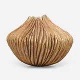 Anne Goldman, Volcano vessel, c. 1998, stoneware with iron slip