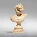 Robert Carston Arneson, Self-Portrait Trophy Bust, 1978, glazed porcelain