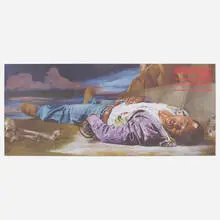 Kehinde Wiley, Collection of six signed books and exhibition poster, 2006-12, offset lithograph in colors, bound exhibition catalog