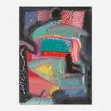 Lamar Briggs, Opera | H.S.T. No. 3, mixed media on paper