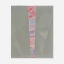 Mary Ramsden, Scroll, 2014, oil on panel