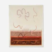 Lawrence Calcagno, Earth Constellation, 1966, oil on canvas