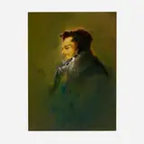 Walter Kuhlman, British Poet (Robert Burns), 1988, oil on canvas