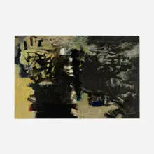 Walter Kuhlman, Untitled, 1953, oil on canvas