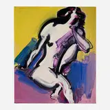 Nicholas Marsicano, Nude, c. 1982, oil on canvas