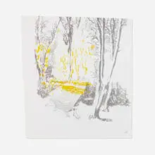 Angus Fairhurst, Untitled, graphite and acrylic on paper