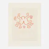 Keith Haring, Dancing Figures, 1986, felt-tipped marker on paper