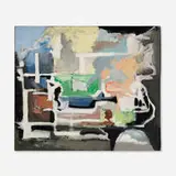 John Stephan, Untitled, 1950, oil on canvas