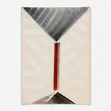 Alistair Frost, Raw Martini Glass, 2008, acrylic and charcoal on canvas