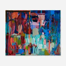 Untitled by Victoria Morton, 2011-12, oil on canvas, sold Sep 2023