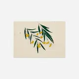 Donald Sultan, Mimosa July 23 2015, 2015, graphite, gouache and flock on paper