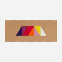 Mary Obering, Untitled, 1972, mixed media collage