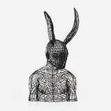 Moto Waganari, Moto / Black, 2011, 3-D printed SLS Polyamide