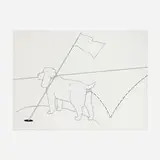 Steve Gianakos, The Year of the Dog, 1978, ink on paper