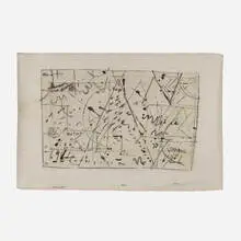 Georges Noël, Untitled, 1964, mixed media on paper