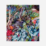 Orte Grapes by Patricia Tobacco Forrester, watercolor on paper, sold Sep 2023