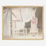 Delia Cugat, Una Larga Pausa, 1982, oil on canvas