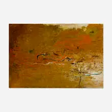 Winfred Gaul, Untitled, 1958, oil on canvas