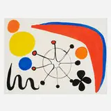 Alexander Calder, Untitled, 1965, gouache and ink on Arches