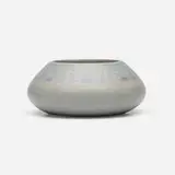 Bowl with geometric design by Arthur Hennessey and Sarah Tutt for Marblehead Pottery, sold Jun 2026