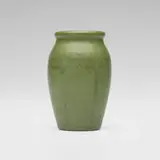Marblehead Pottery, Vase with conventionalized leaves
