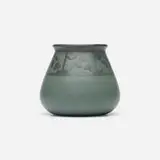 Marblehead Pottery, Vase with conventionalized flowers