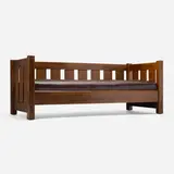 Settle by Gustav and L. & J.G. Stickley, sold Jun 2026
