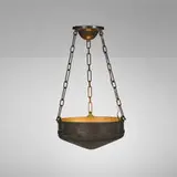 Roycroft, Chandelier from the Grove Park Inn, Asheville, c. 1910, handwrought copper