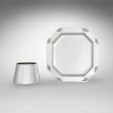 The Kalo Shop, Early octagonal plate and vase