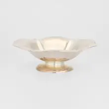 Round footed floriform bowl by Clemens Friedell, sold Jun 2026
