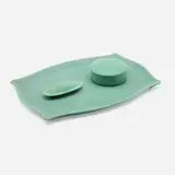William Day Gates for Teco Pottery, Three-piece desk set