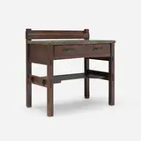 Gustav Stickley, Early library table desk
