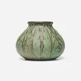Northwestern Terra Cotta Co., Vase with leaves