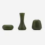 Grueby Faience Company, Collection of three vases