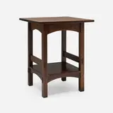 Arts and Crafts Style, Lamp table, oak
