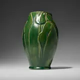 Denver Pottery, Denaura vase with tulips