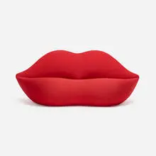 Studio65, Bocca sofa, 1971 / 1986, stretch jersey fabric over polyurethane foam