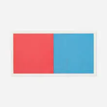 Grids and Color (plate #17) by Sol LeWitt, 1979, screenprint on paper, sold Oct 2017
