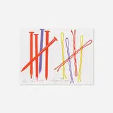 James Rosenquist, Ten Days (from The New York Collection for Stockholm), 1973, color lithograph on paper