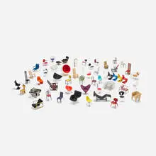 Vitra., collection of forty-nine miniatures, mixed media