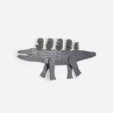 Tubby Brown, Alligator, c. 1990, hand-cut and painted wood
