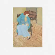 Milton Avery, Young Mother, 1934, oil on artist board