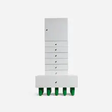 Hans Von Klier, Gli Animali miniature cabinet, 1969, lacquered wood, nickel-plated brass