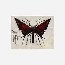 Butterfly by Bernard Buffet, c. 1965, oil on linen, sold Oct 2017