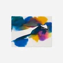 Paul Jenkins, Phenomena Other Side, 1988, watercolor on paper