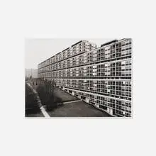 Thomas Struth, Le Lignon (Horizontal) Geneva, 1989, gelatin silver print