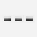 Hiroshi Sugimoto, three works from the Time Exposed portfolio